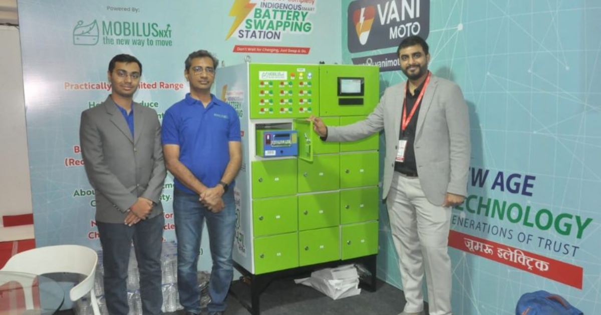 Vani Moto inaugurates Gujarat's first electric rickshaw and tempo battery swapping center, Mobilus Next, in Surat